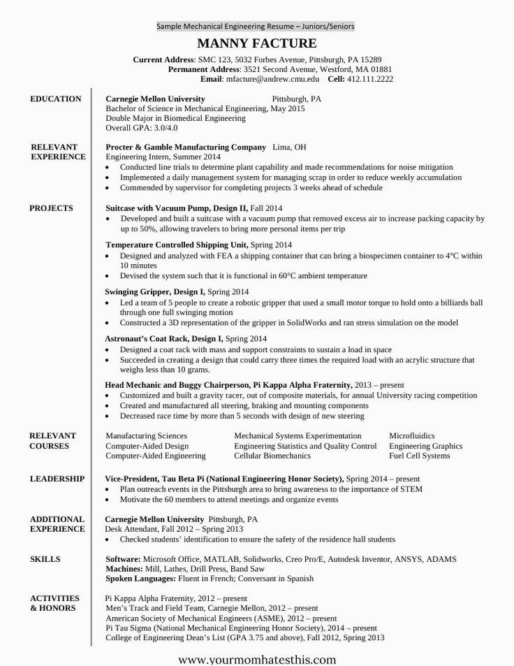 About Me In Resume Sample for Freshers 10 Fresher Resume Templates Download Pdf Image Result