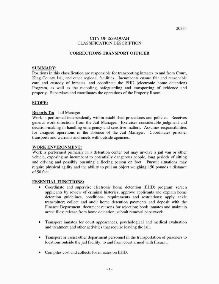 Police Officer Resume Samples No Experience Police Ficer Cover Letter Examples No Experience
