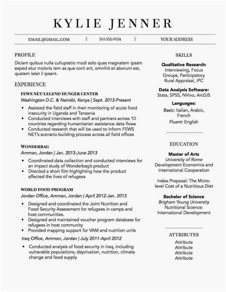 free collection unfinished education resume professional