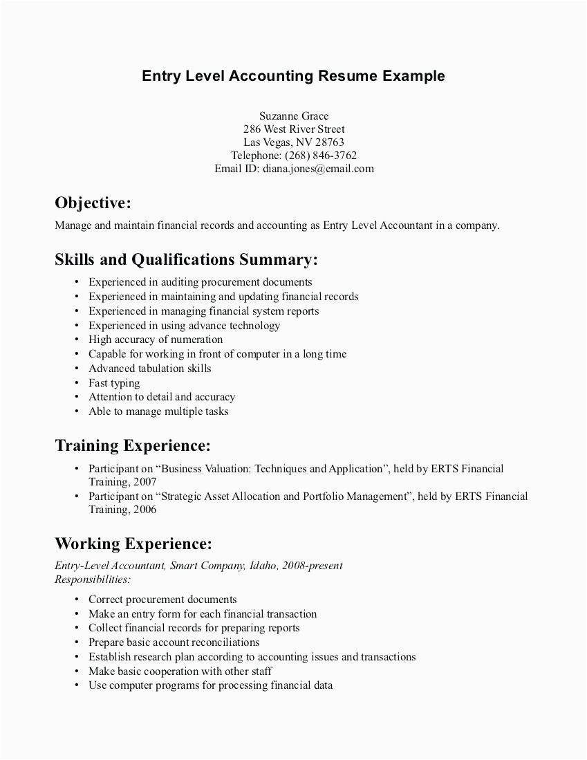 13 14 staff accountant resume objective