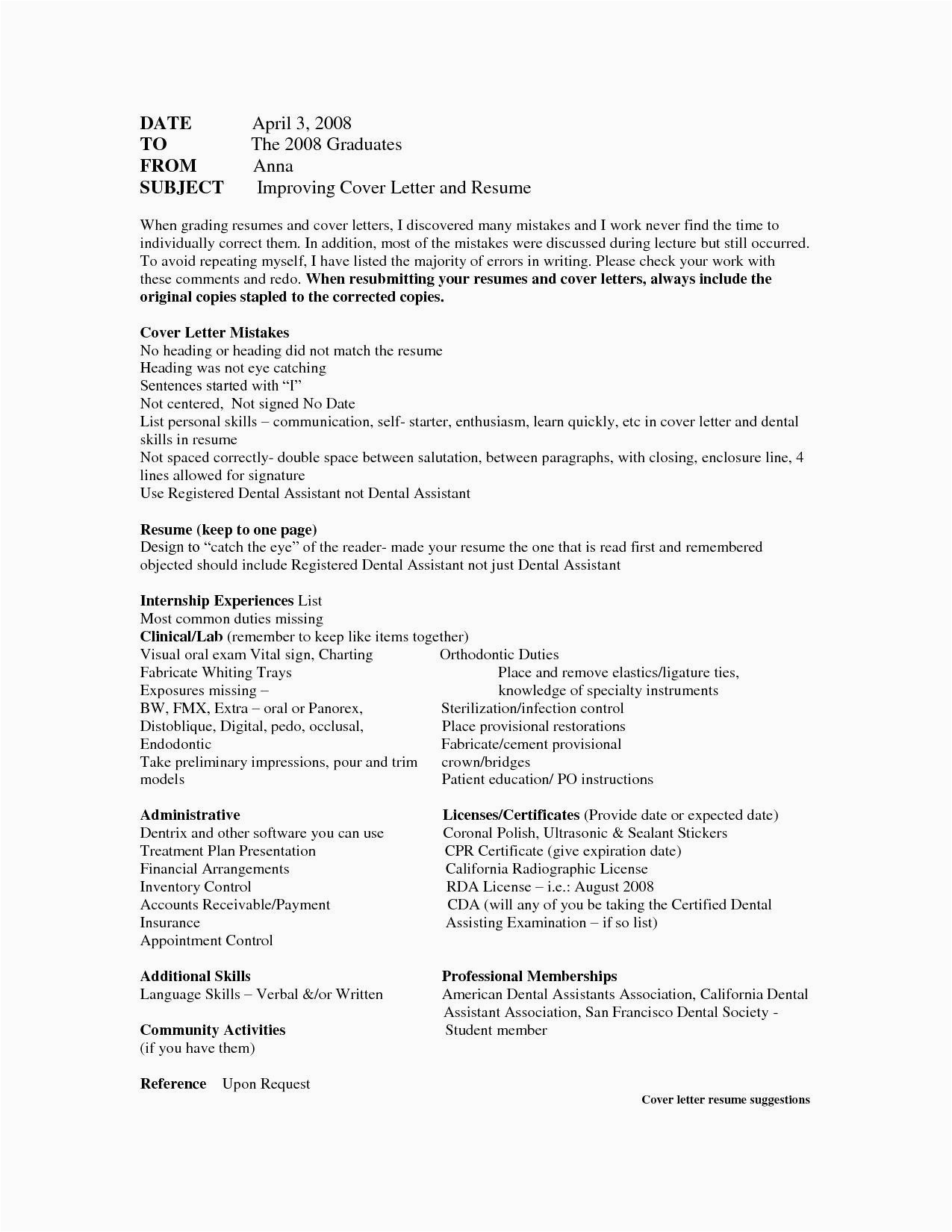 Sample Resume for Dental assistant with No Experience Dental assistant Resume Examples No Experience Best
