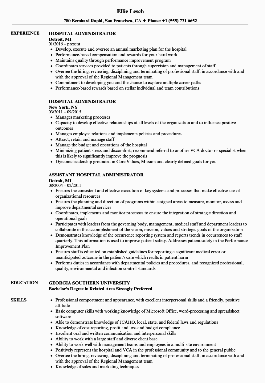example of resume to apply job in