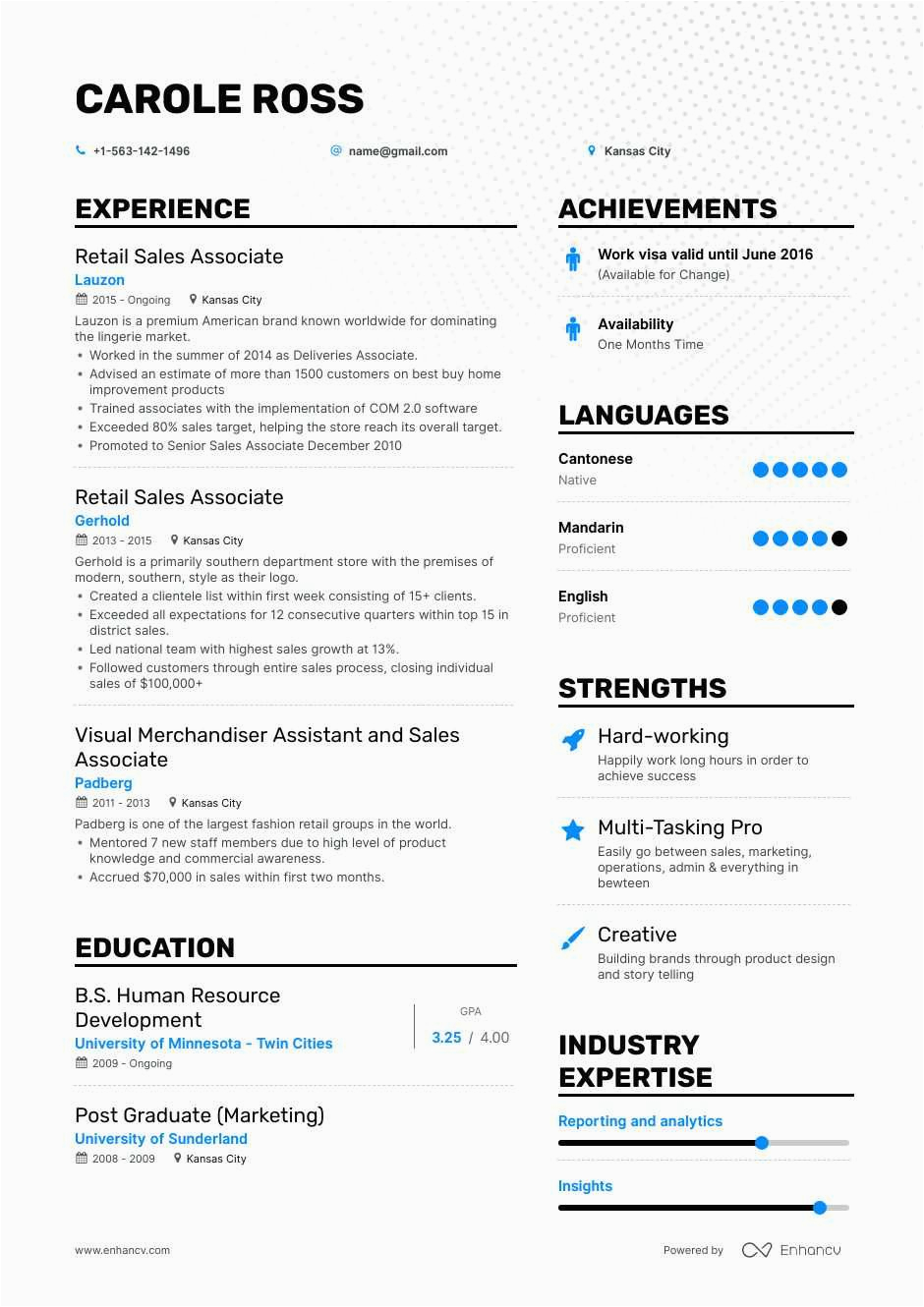Sample Resume for Retail Store associate the Best Retail Sales associate Resume Examples & Skills