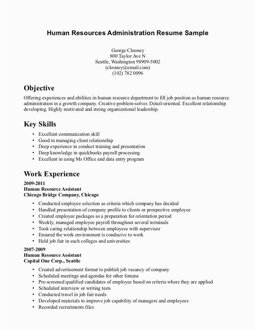 Sample Resume Objectives for No Work Experience Resume format No Experience Experience format Resume