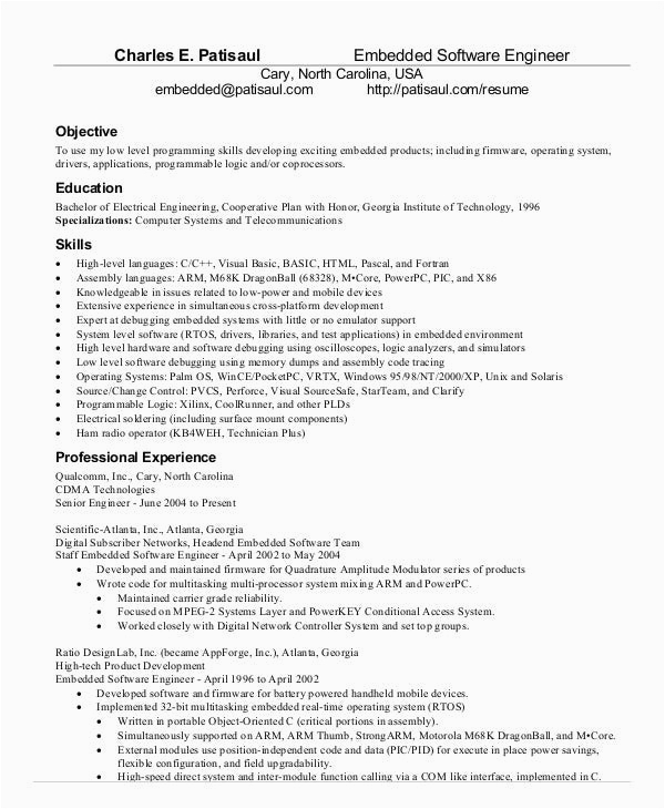 network engineer resume with 2 year