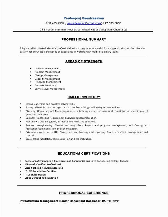 itil v3 foundation certification logo for resume