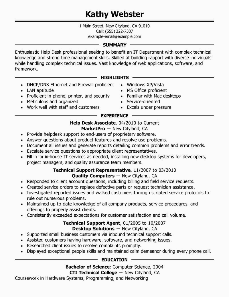 Jack Of All Trades Resume Sample Cover Letter Help Desk Manager Jack Of All Trades and