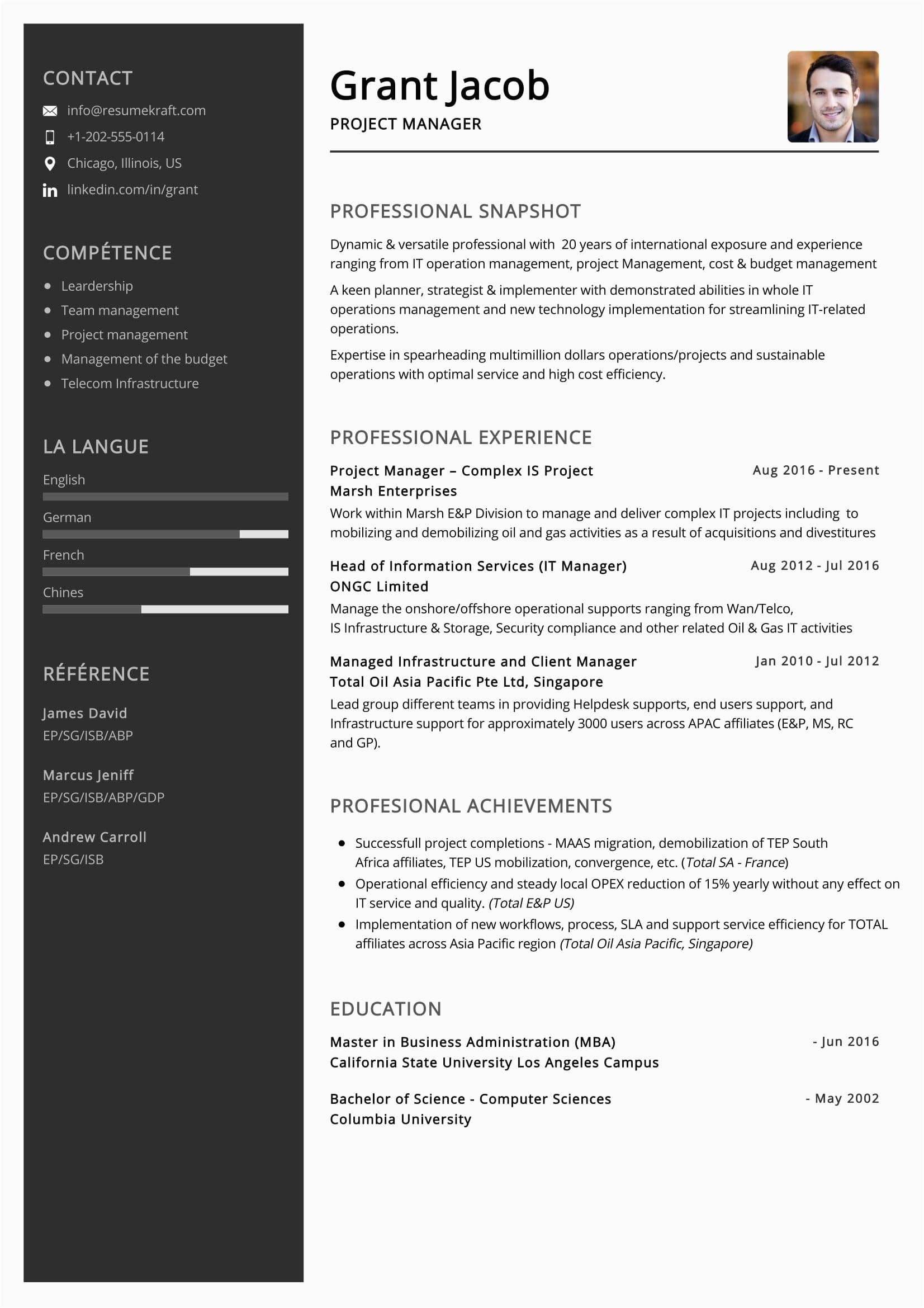Project Management Resume Examples and Samples It Project Manager Resume Sample 2021