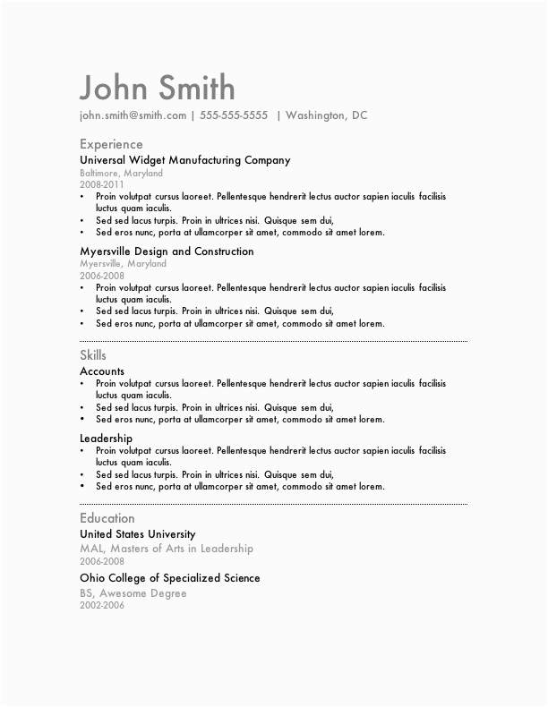 cv template for 50 year old