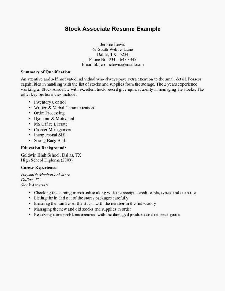 teenager student resume with no work experience