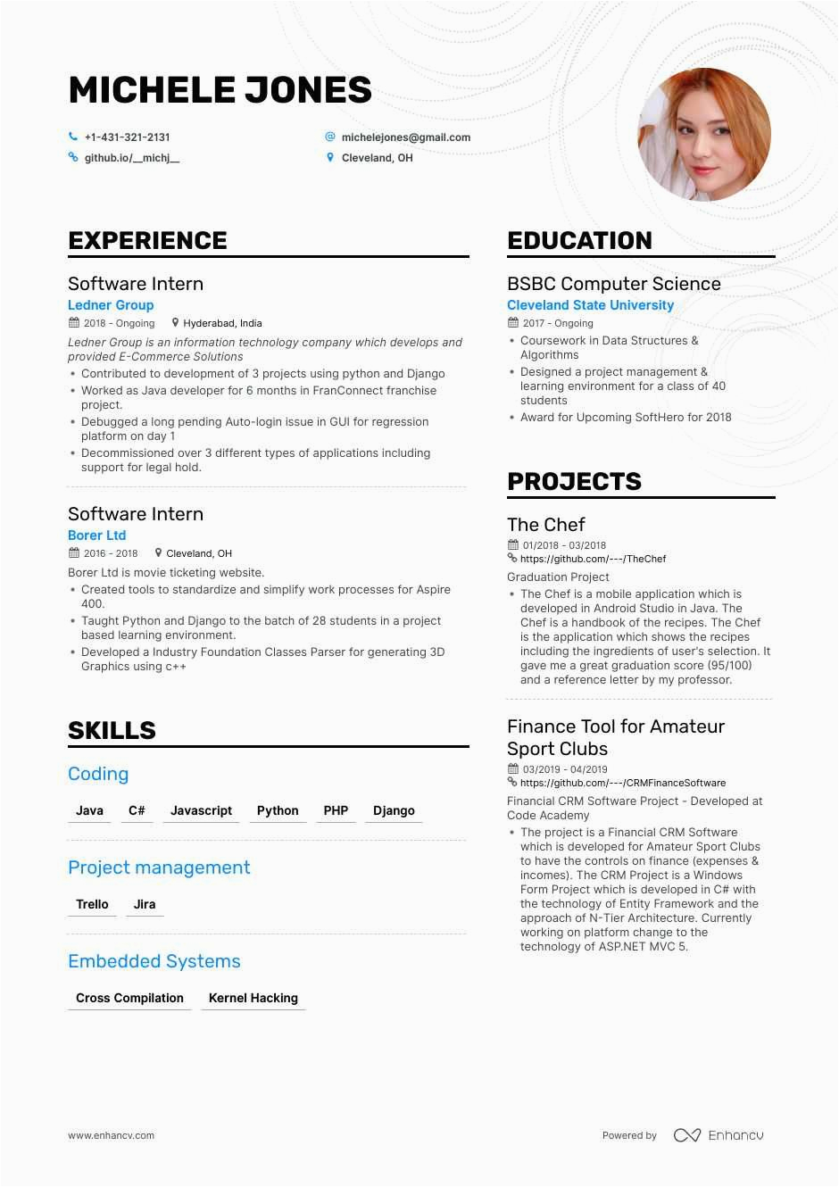 Sample Resume for Entry Level software Engineers top Entry Level software Engineer Resume Examples
