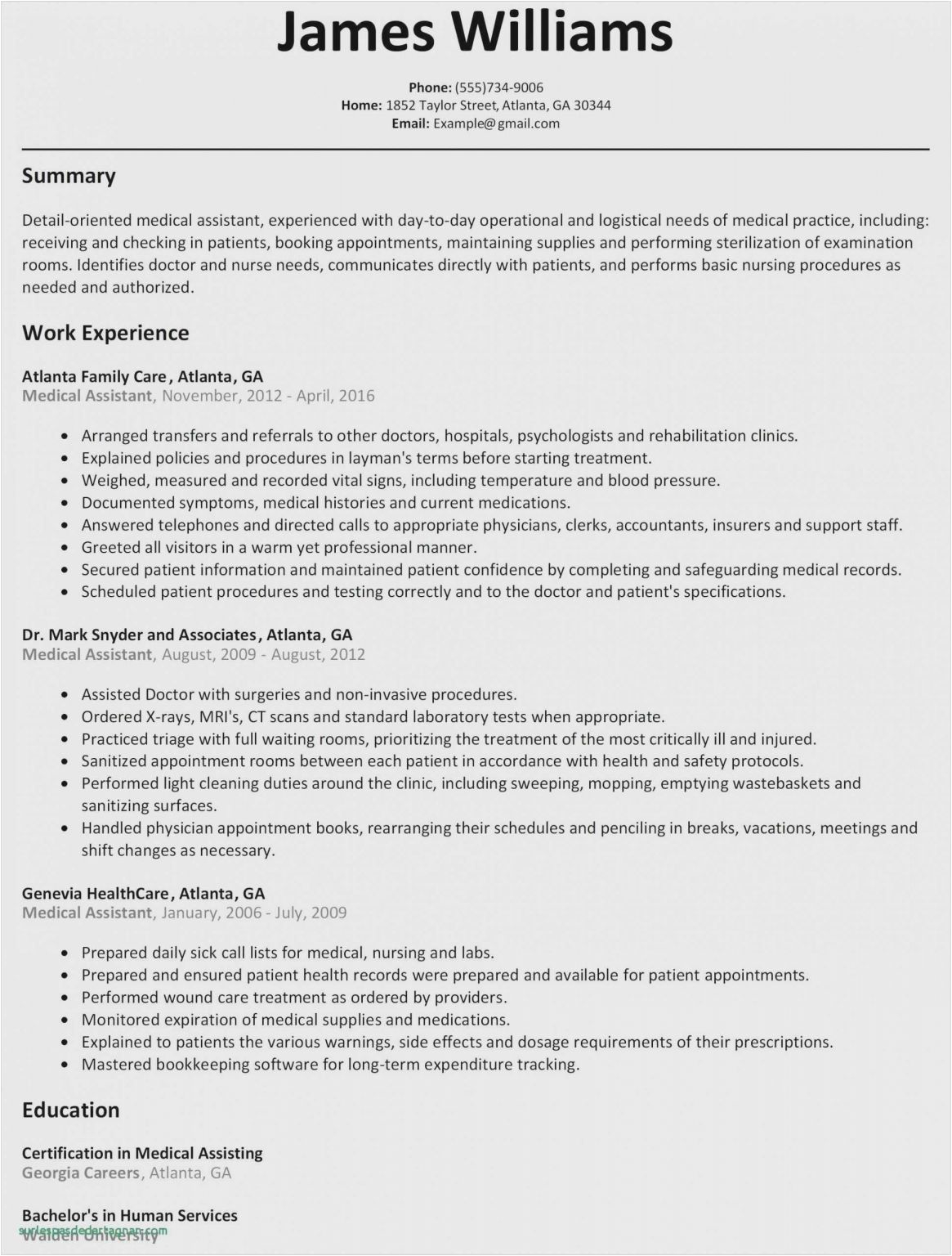 sample security guard resume no experience