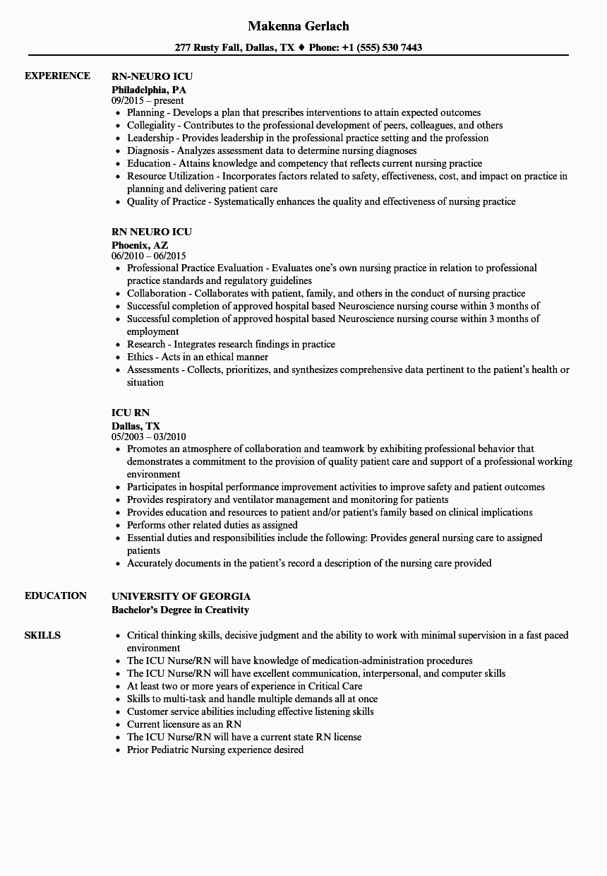 registered nurse cardiovascular icu cv