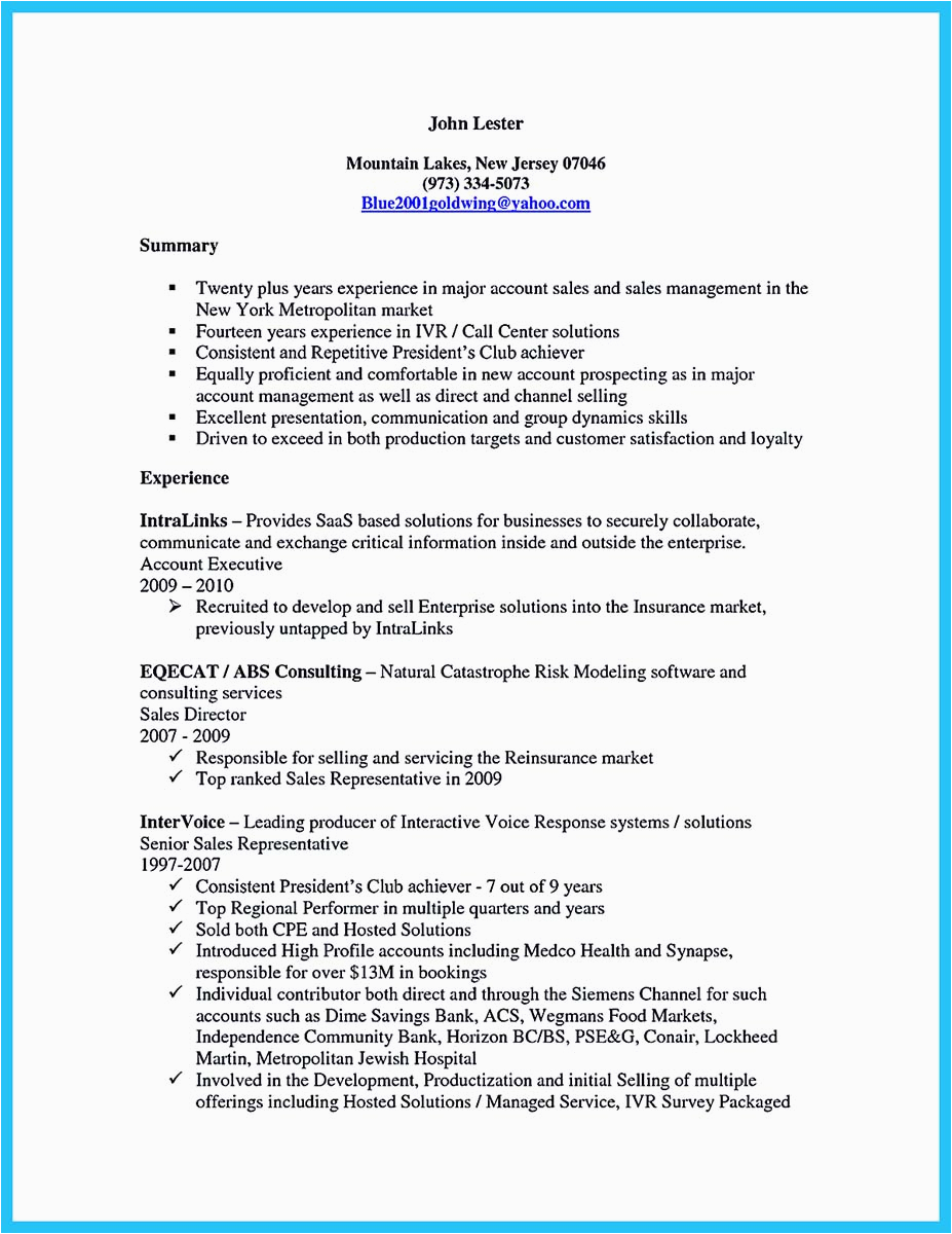 cool information and facts for your best call center resume sample