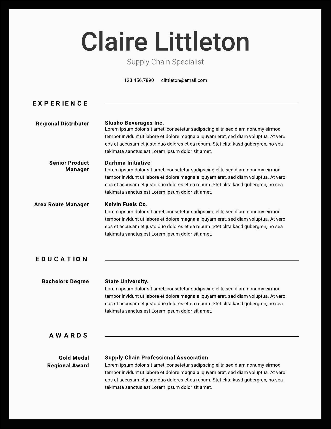 resume examples writing tips