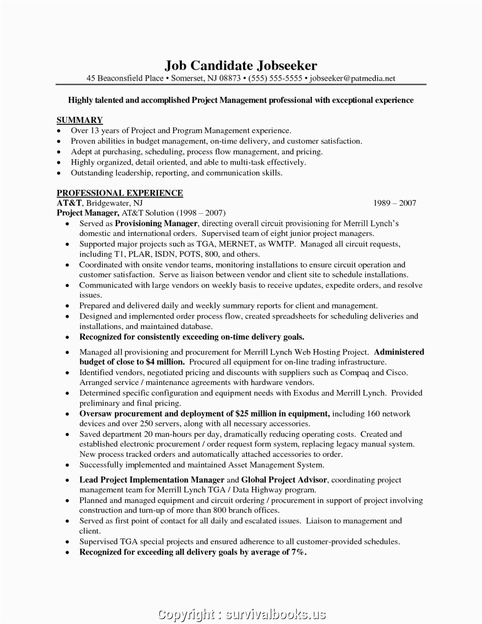 newest junior project manager resume objective