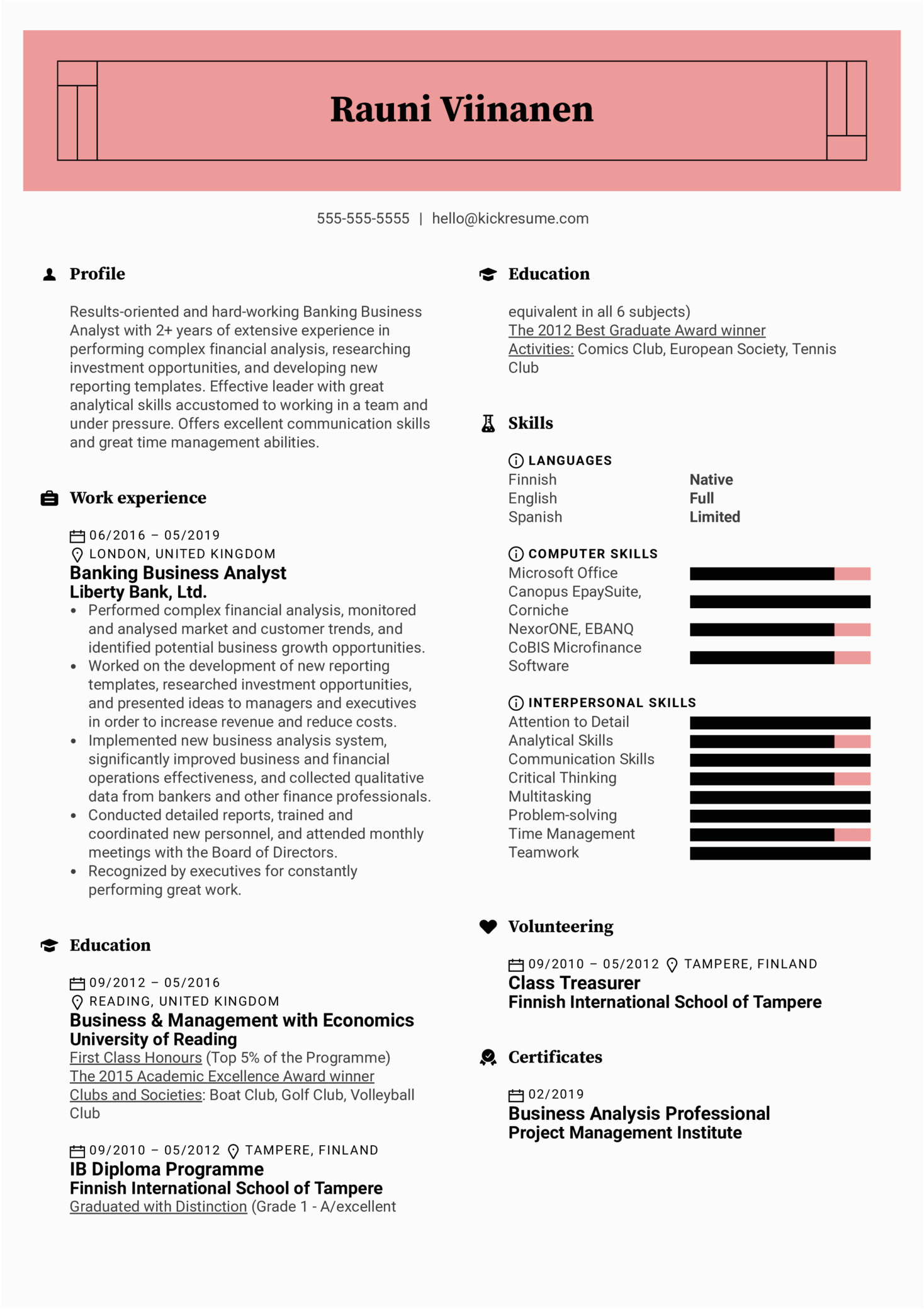 Sample Business Analyst Resume Banking Domain Banking Business Analyst Resume Sample
