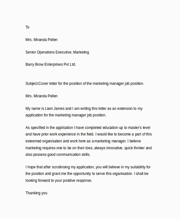 sample resume cover letters