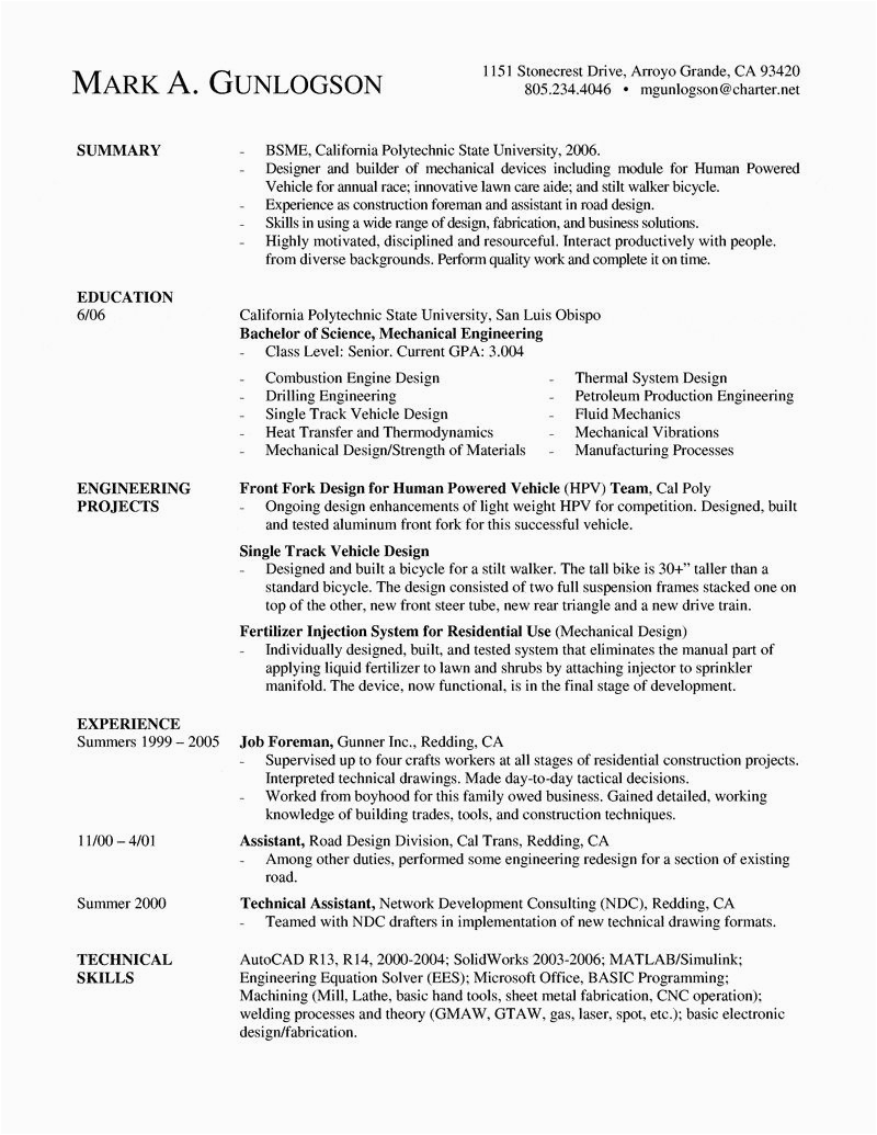 production engineer resume in