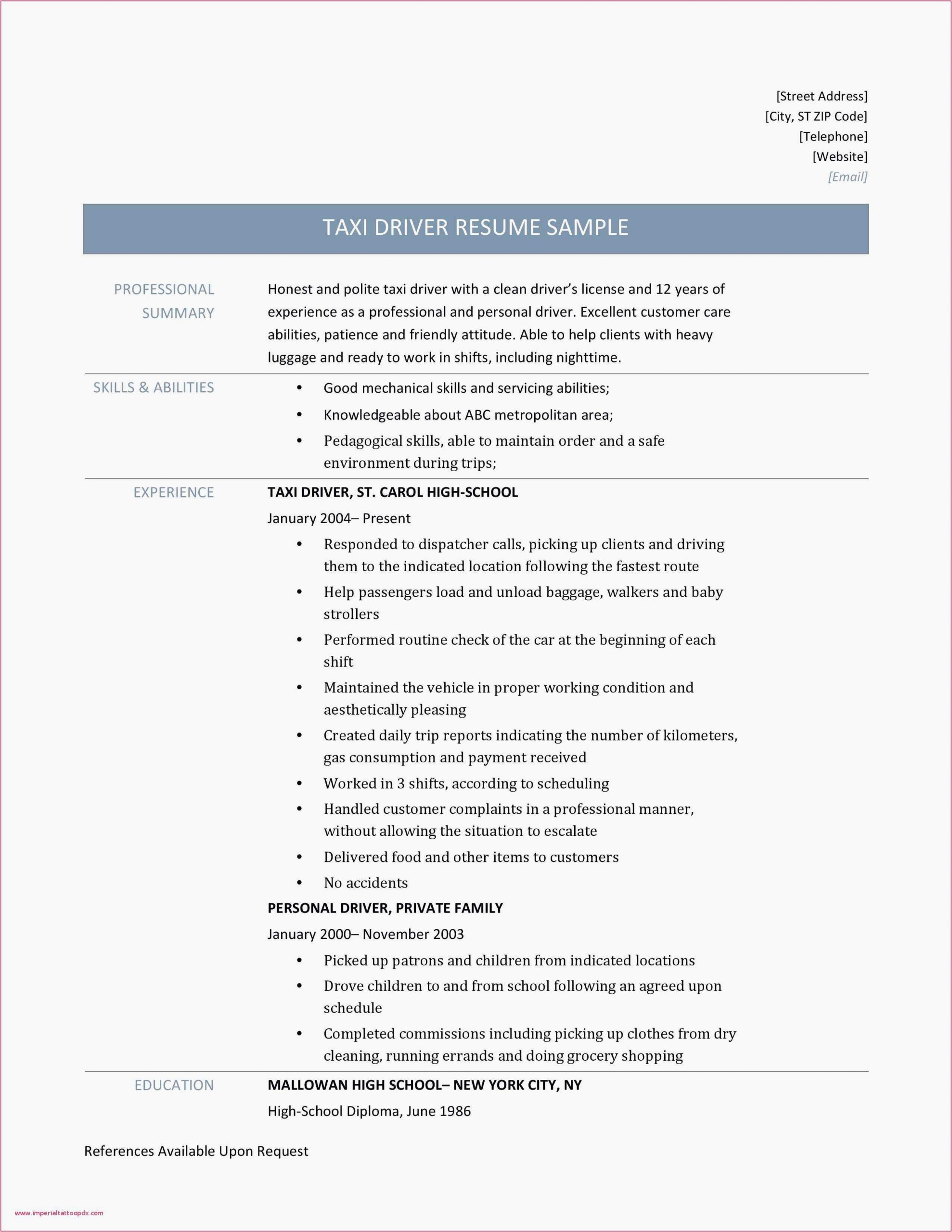 Sample Resume Newspaper Delivery Job Description 12 13 Delivery Driver Skills for Resume