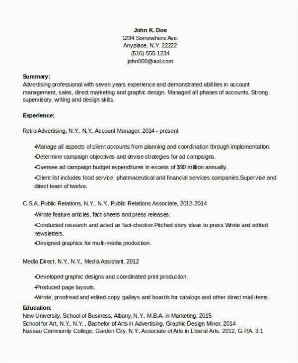 resume format templates word