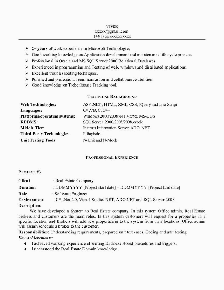 6 Months Experience Resume Sample In software Engineer for 6 Months Experience In Java