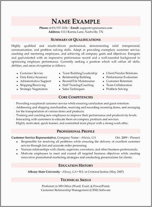 Sample Customer Service Resume Summary Qualifications Customer Service Qualifications Resume Fresh Pin by Steve