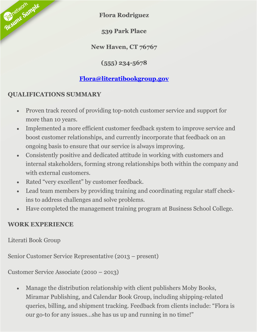 Sample Customer Service Resume Summary Qualifications How to Craft A Perfect Customer Service Resume Using Examples