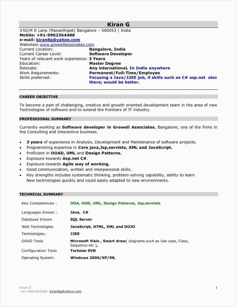 Sample Resume format for Mba Finance Freshers Fresher Resume format for Mba Finance