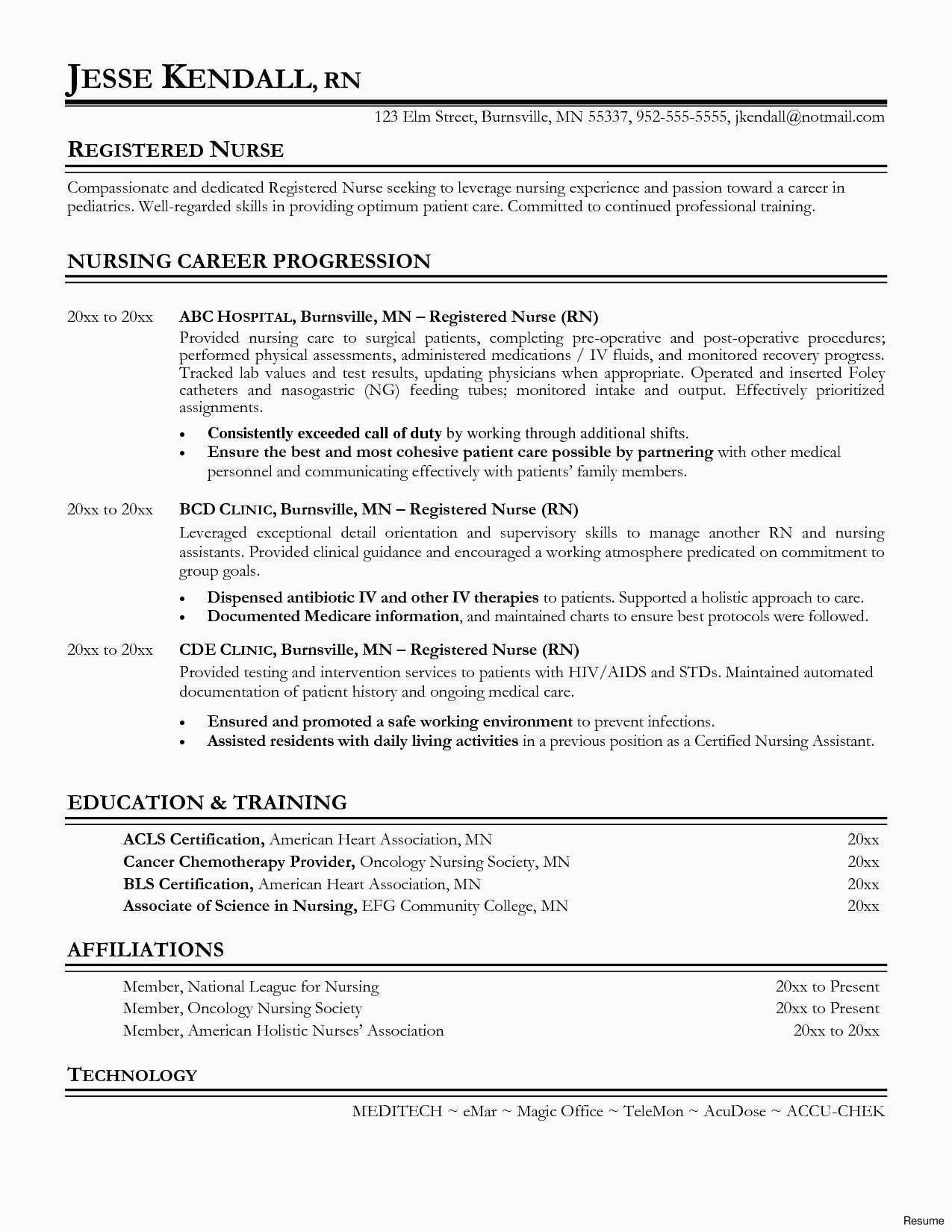 associate degree resume sample