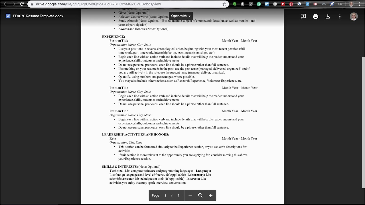 Sample Resume with Co Op Experience Co Op Resume Overview and Tips
