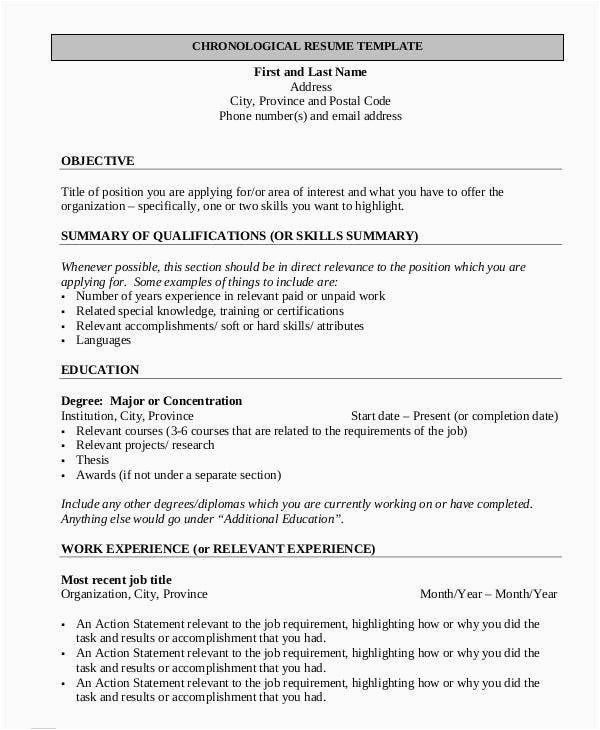 first job resume templates