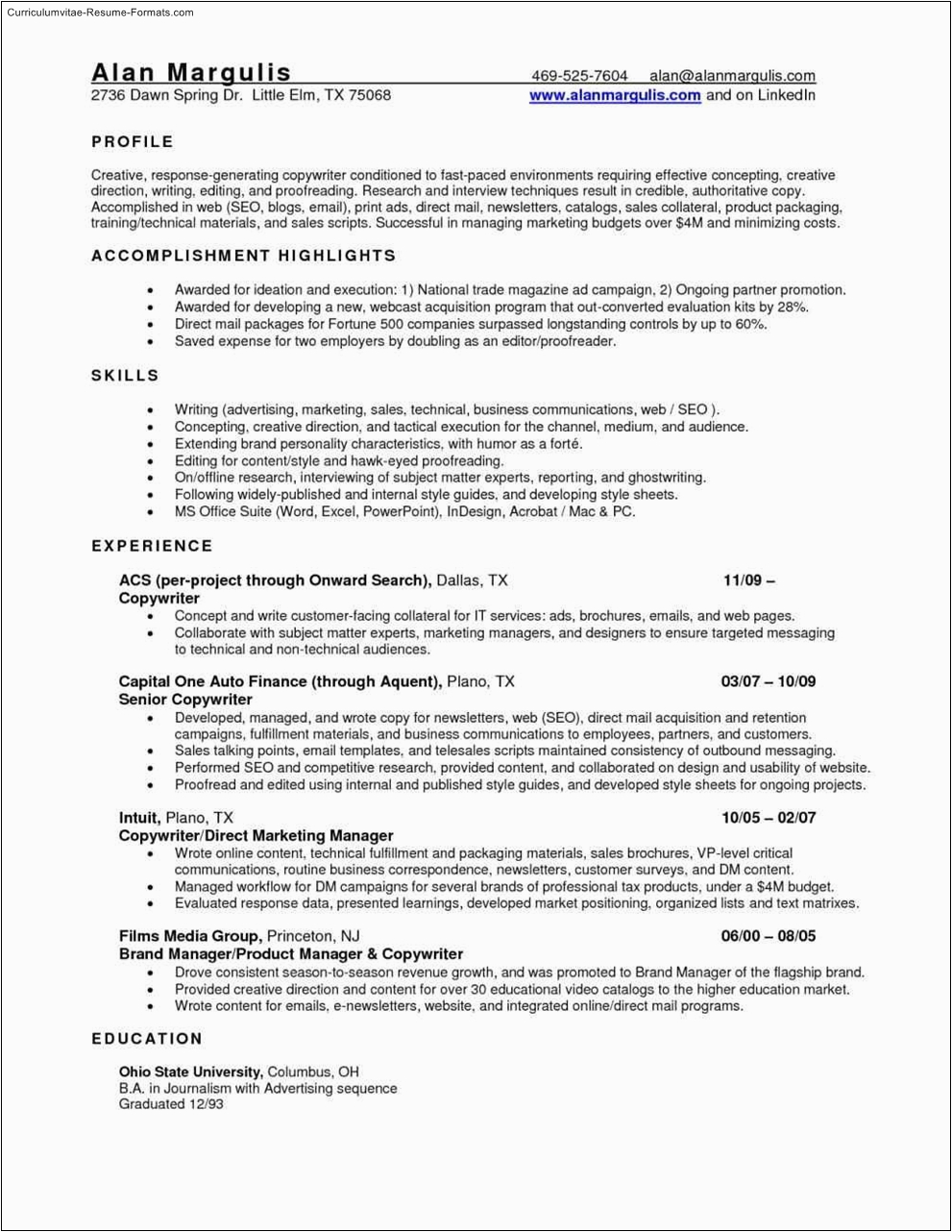 finance manager resume template