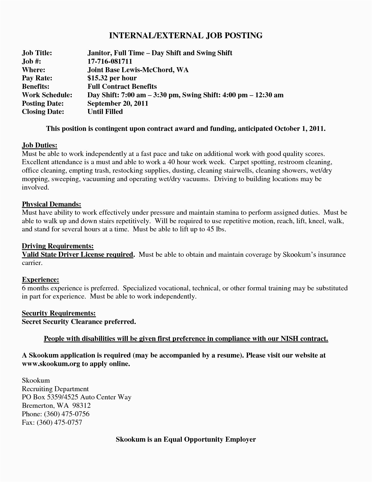 resume format 6 months experience