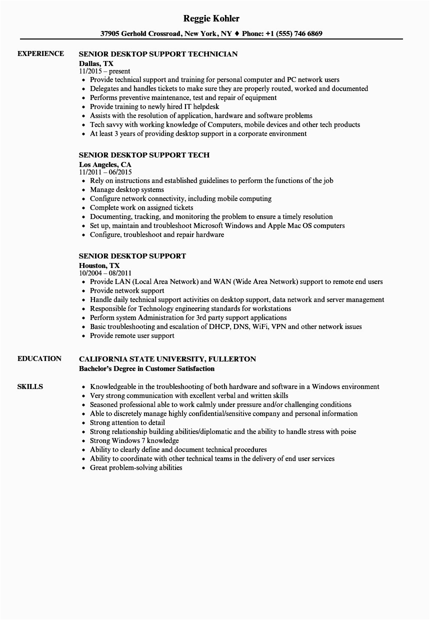 Sample Resume for L2 Support Engineer L2 Support Engineer Resume