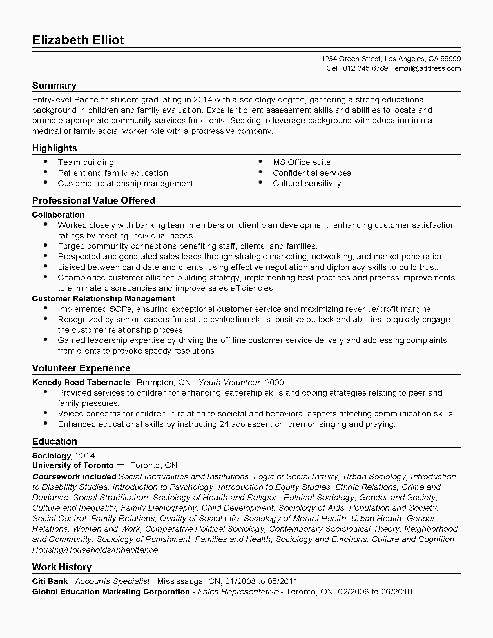 Sample Resume for social Worker with No Experience Entry Level social Worker Cover Letter No Experience