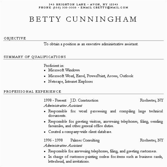 Sample Resume for someone with Little Experience Sample Resume for someone with Little Experience