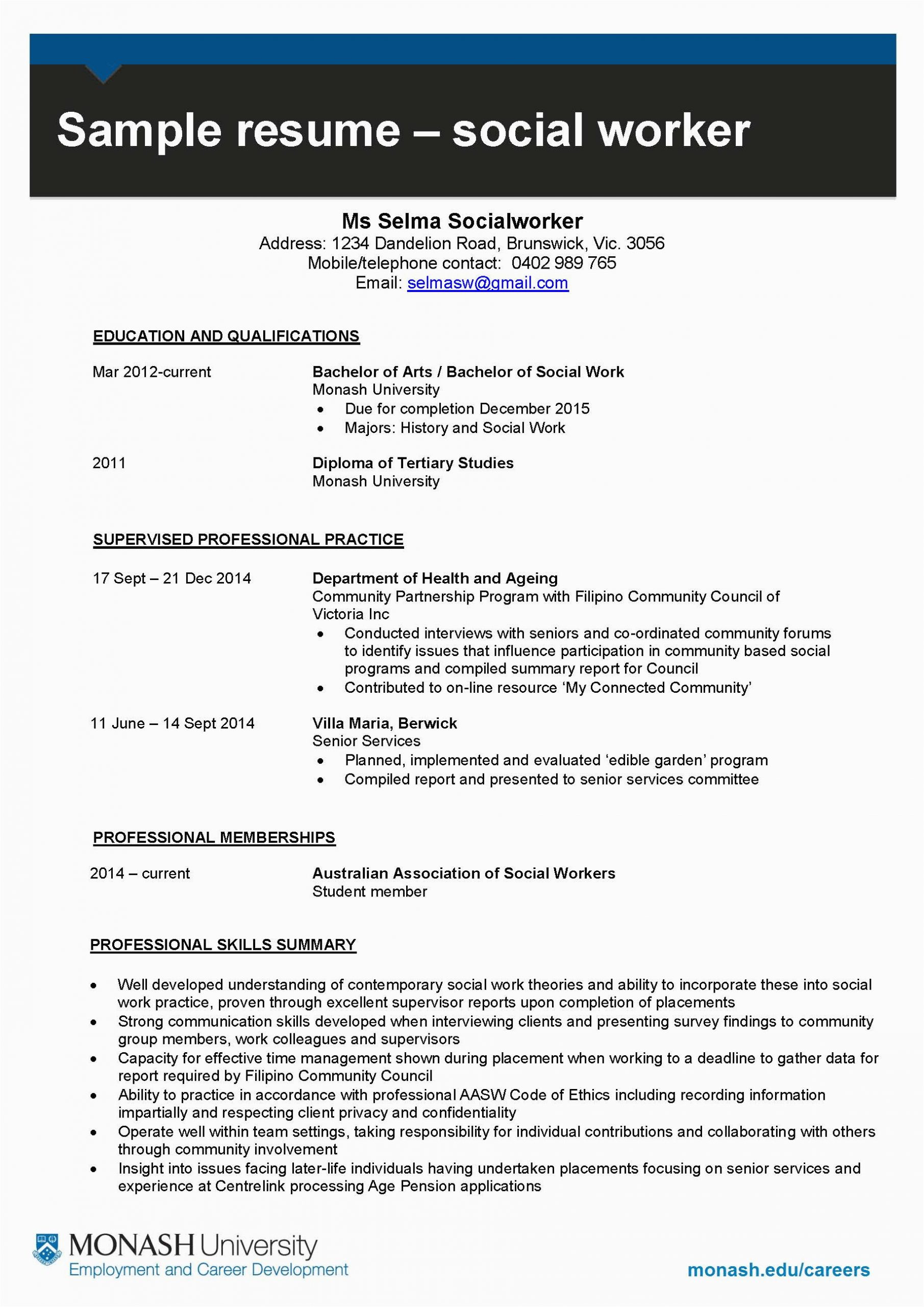 contemporary resume pdf free