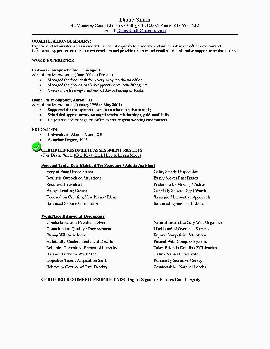 Samples Of Resume Objectives for Administrative assistants Executive Administrative assistant Resume Objective