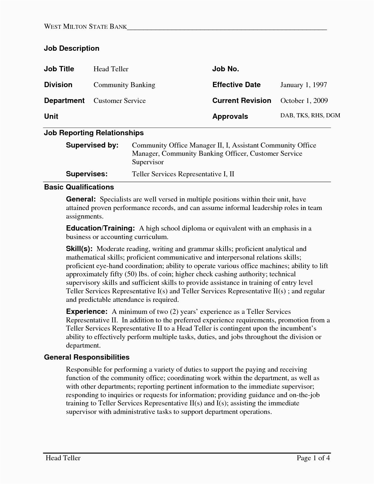 Sample Cashier Resume with No Experience Bank Teller Resume with No Experience topresume