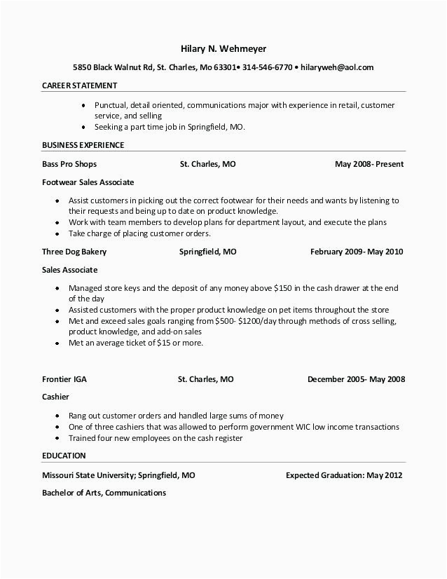 Expected to Graduate In Resume Sample Resume Anticipated Graduation Date Sample