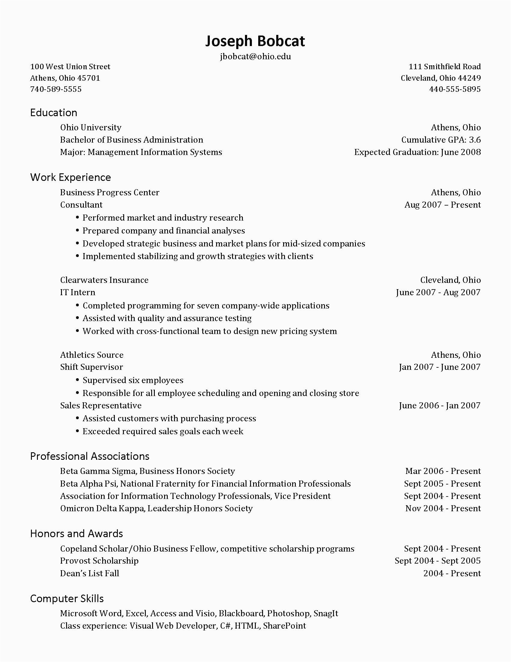 Expected to Graduate In Resume Sample Resume Anticipated Graduation Date Sample