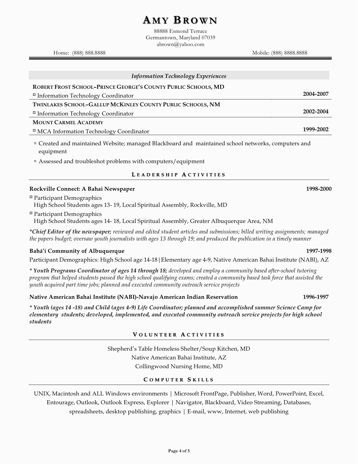 Sample Resume for Us University Application Sample College Application Resume Ivy League