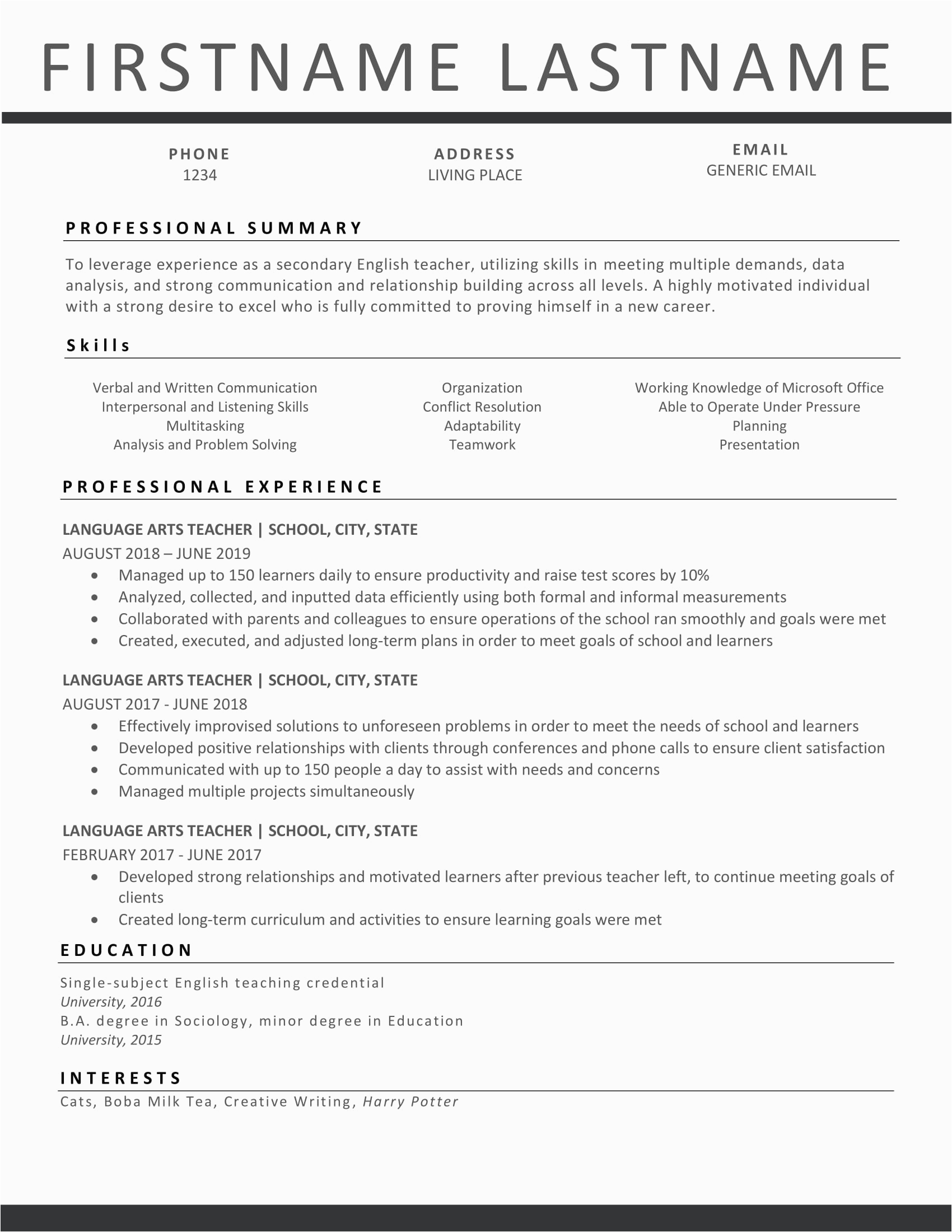 Transition Out Of Teaching Resume Samples Transitioning Out Of Teaching Resume Advice Needed How