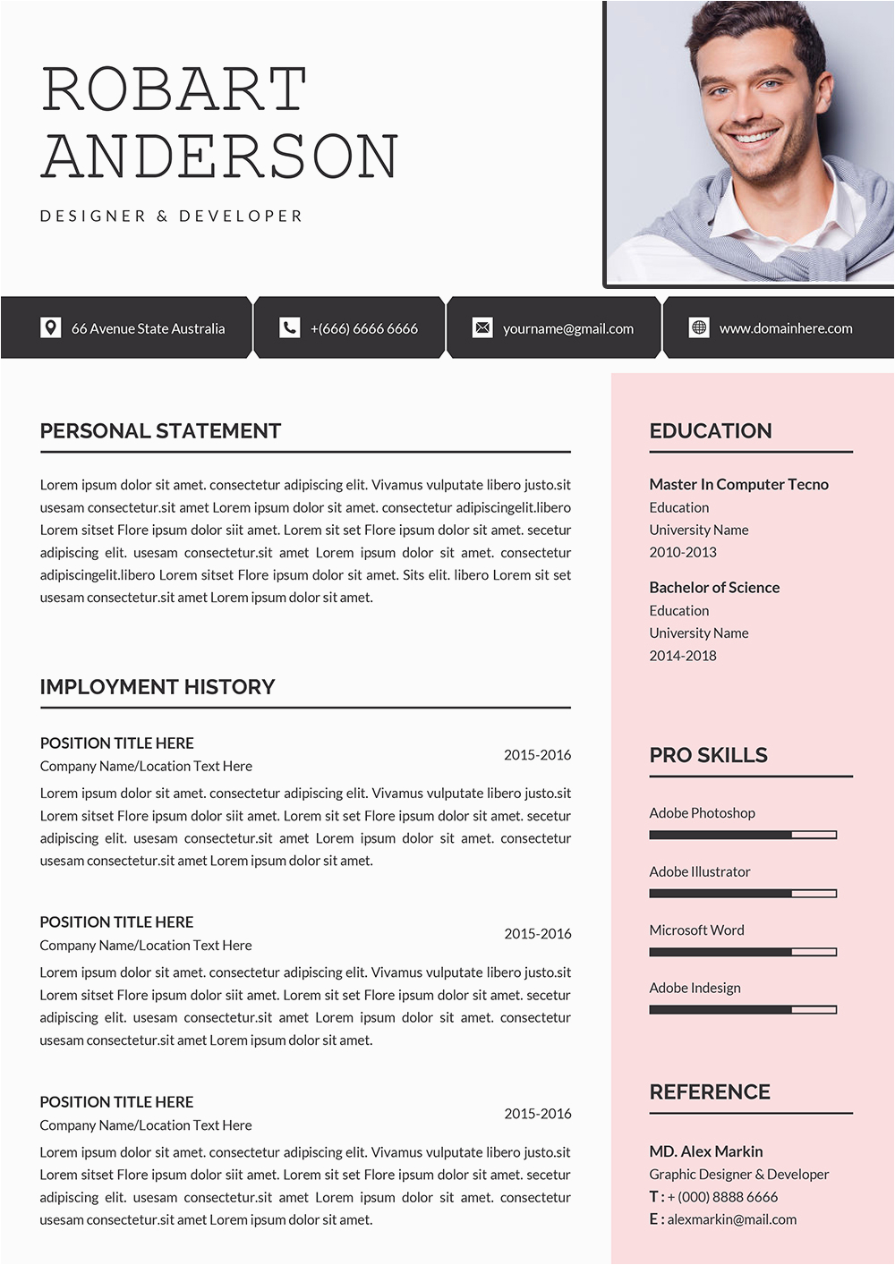 best resume template 2021