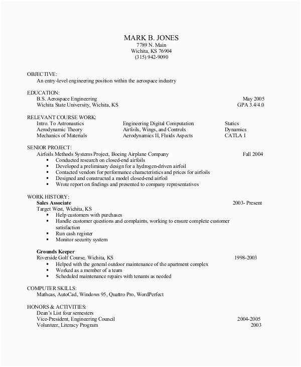 Entry Level Resume No Experience Template Free 10 Entry Level Resume Samples In Ms Word