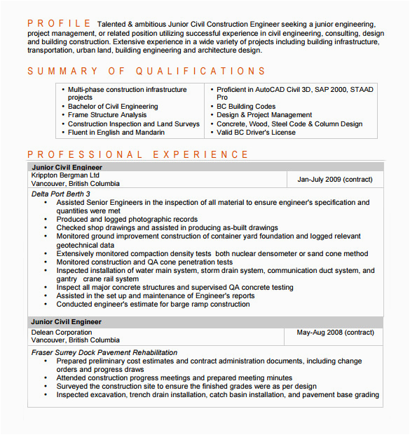 entry level resume