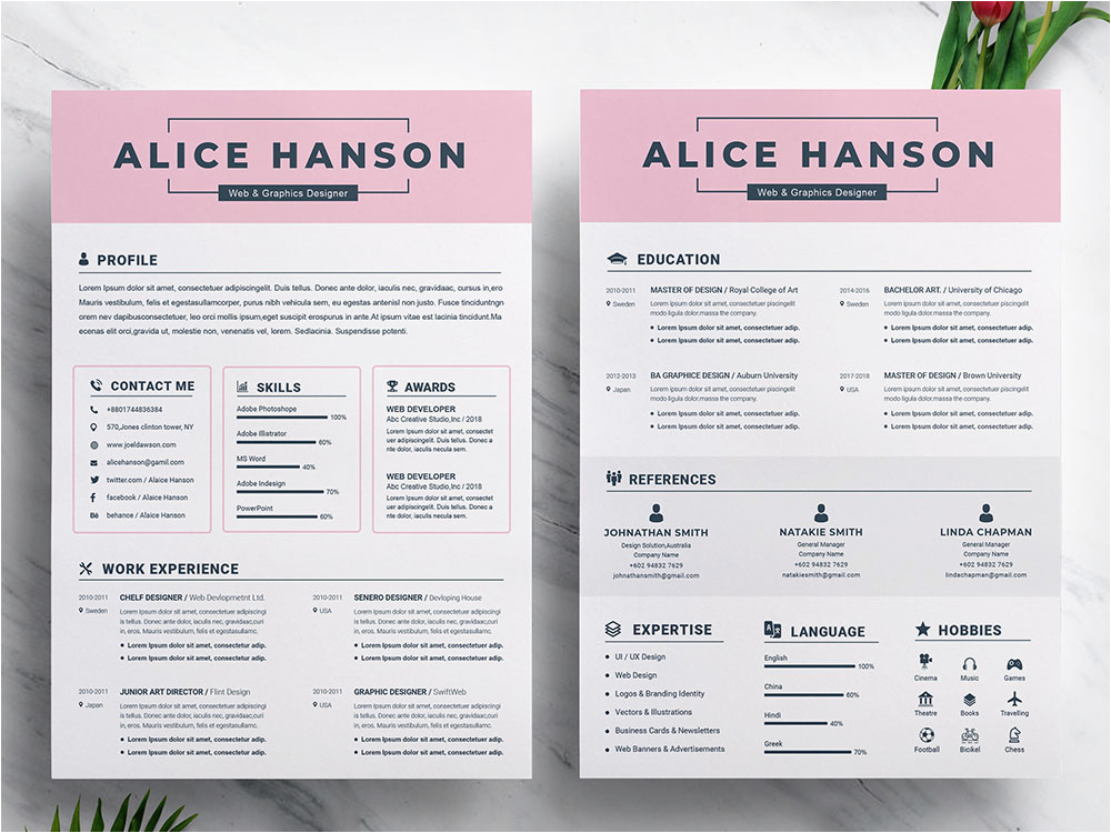 student resume template