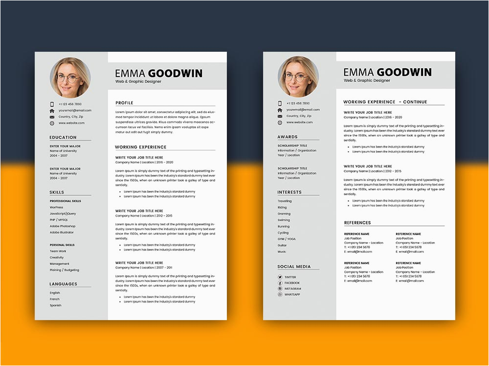 2 page resume cover letter