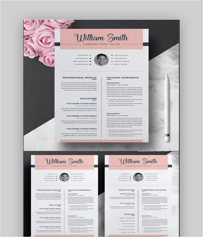 20 awesome teacher resume templates to you hired teacher resume examples